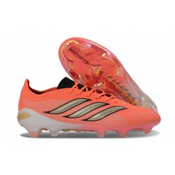 adidas Korki Pilkarskie Predator Elite L FG Czerwony Złoto
