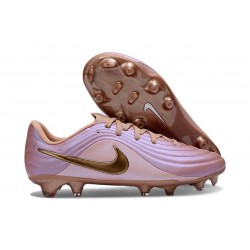 Buty Piłkarskie Nike Tiempo Maestro Elite FG Różowy Złoto