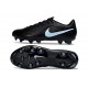 Buty Piłkarskie Nike Tiempo Maestro Elite FG Czarny Niebieski