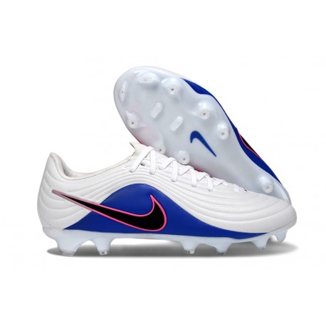 Buty Piłkarskie Nike Tiempo Maestro Elite FG Biały Niebieski Różowy