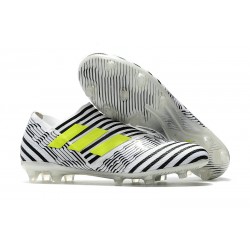 Adidas Nemeziz 17+ 360 Agility FG Buty Piłkarskie - Biały Czarny Zawistny