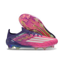 Buty piłkarskie adidas F50 Elite FG Różowy Biały Fioletowy