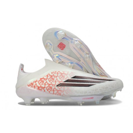 Buty piłkarskie adidas F50+ Elite Sznurowadeł FG x Lamie Yamal Biały Czarny Czerwony