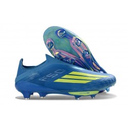 adidas Korki Pilkarskie F50+ Elite Laceless FG X MESSI Niebieski Zawistny