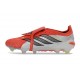 adidas Predator Elite 26 Fold Over Tongue FG Biały Czerwony Czarny