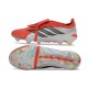 adidas Predator Elite 26 Fold Over Tongue FG Biały Czerwony Czarny