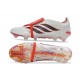 adidas Predator Elite 26 Fold Over Tongue FG Biały Czerwony Czarny