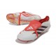 adidas Predator Elite 26 Fold Over Tongue FG Biały Czerwony Czarny