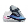 Buty piłkarskie Nike PHANTOM 6 HIGH ELITE FG Niebieski Różowy Biały 