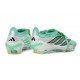 adidas Predator Elite 26 Fold Over Tongue FG Zielony Srebro