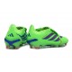 adidas Predator Elite 26 Fold Over Tongue FG Zielony Fioletowy