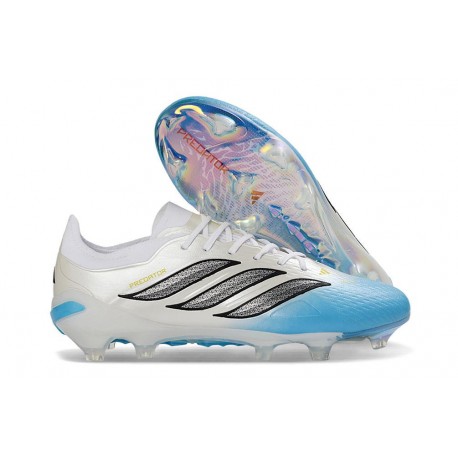 adidas Korki Pilkarskie Predator Elite L FG Biały Niebieski Czarny