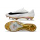 Buty piłkarskie Nike Mercurial Vapor XVII Elite FG Biały Złoto Czarny