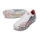 Korki Pilkarskie adidas F50 Elite FG Spider Biały Czerwony Niebieski