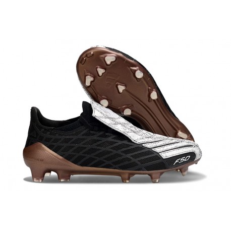 Korki Pilkarskie adidas F50 Elite FG Spider Czarny Biały Złoty