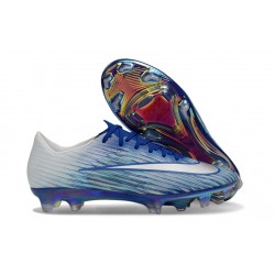 Buty piłkarskie Nike Mercurial Vapor XVII Elite FG Niebieski Biały Srebro