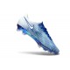 Buty piłkarskie Nike Mercurial Vapor XVII Elite FG Niebieski Biały Srebro