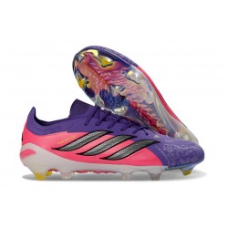 adidas Korki Pilkarskie Predator Elite L FG Fioletowy Różowy Czarny