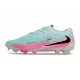 Korki Nike Phantom 6 Low Elite FG Pistachio Frost Różowy Czarny