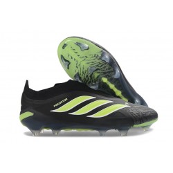 Buty Pilkarskie adidas Predator Elite LL FG Czarny Neonowy Zielony