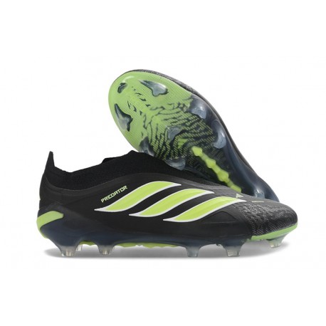 Buty Pilkarskie adidas Predator Elite LL FG Czarny Neonowy Zielony