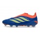 /adidas Predator Elite LL FG Niebieski Pomarańczowy Limonkowy Zielony