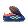 Buty Pilkarskie adidas Predator Elite LL FG Niebieski Pomarańczowy Limonkowy Zielony