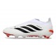 Buty Pilkarskie adidas Predator Elite LL FG Biały Czarny Czerwony