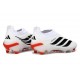 Buty Pilkarskie adidas Predator Elite LL FG Biały Czarny Czerwony