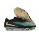 Korki Nike Phantom 6 Low Elite FG Zielony Czarny Złoto