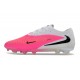Korki Nike Phantom 6 Low Elite FG Różowy Biały Czarny
