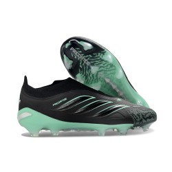 adidas Korki Pilkarskie Predator Elite Laceless FG Czarny Zielony