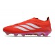 adidas Korki Pilkarskie Predator Elite Laceless FG Czerwony Biały
