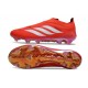 adidas Korki Pilkarskie Predator Elite Laceless FG Czerwony Biały
