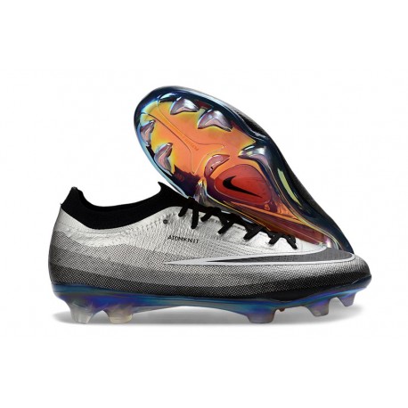 Buty Pilkarskie Nike Zoom Mercurial Vapor XVII Elite FG Czarny Srebro