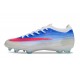 Buty Pilkarskie Nike Zoom Mercurial Vapor XVII Elite FG Biały Niebieski Czerwony