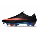 Buty Pilkarskie Nike Zoom Mercurial Vapor XVII Elite FG Czarny Pomarańczowy