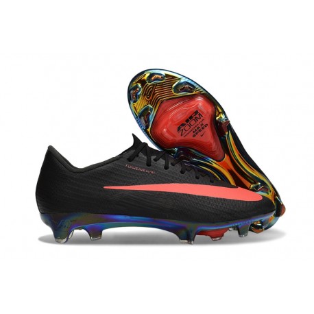 Buty Pilkarskie Nike Zoom Mercurial Vapor XVII Elite FG Czarny Pomarańczowy