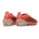 adidas Korki Pilkarskie Predator Elite Laceless FG Pomarańczowy Czarny Złoto