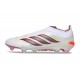 adidas Korki Pilkarskie Predator Elite Laceless FG Biały Czerwony Czarny