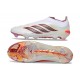 adidas Korki Pilkarskie Predator Elite Laceless FG Biały Czerwony Czarny