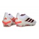 adidas Korki Pilkarskie Predator Elite Laceless FG Biały Czerwony Czarny