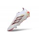 adidas Korki Pilkarskie Predator Elite Laceless FG Biały Czerwony Czarny