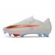 Buty Pilkarskie Nike Zoom Mercurial Vapor XVII Elite FG Biały Czerwony Złoto