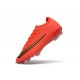 Buty Pilkarskie Nike Zoom Mercurial Vapor XVII Elite FG Czerwony Złoto