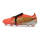 adidas Predator Elite 26 Fold Over Tongue FG Pomarańczowy Złoto Czarny