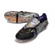 adidas Predator Elite 26 Fold Over Tongue FG Kaka Czarny Fioletowy Copper