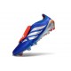 Buty Piłkarskie adidas Predator Elite FT FG Niebieski Srebro Czerwony