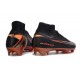 Buty Piłkarskie Nike Mercurial Superfly 10 Elite FG Czarny Pomarańczowy