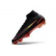 Buty Piłkarskie Nike Mercurial Superfly 10 Elite FG Czarny Pomarańczowy